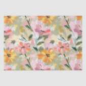 Hübsches Blumenwetter Seidenpapier (Vorderseite)