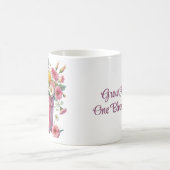 Hübsches Blütenwachstum Glück Ein Blühen nach dem  Kaffeetasse (Mittel)