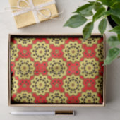 Hübsches Boho Chic Mosaic Geometric-Muster Seidenpapier (Geschenk)