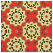 Hübsches Boho Chic Mosaic Geometric-Muster Stoff (Nahaufnahme)