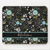 Hübsches botanisches Multifloralthema Mousepad (Vorne)