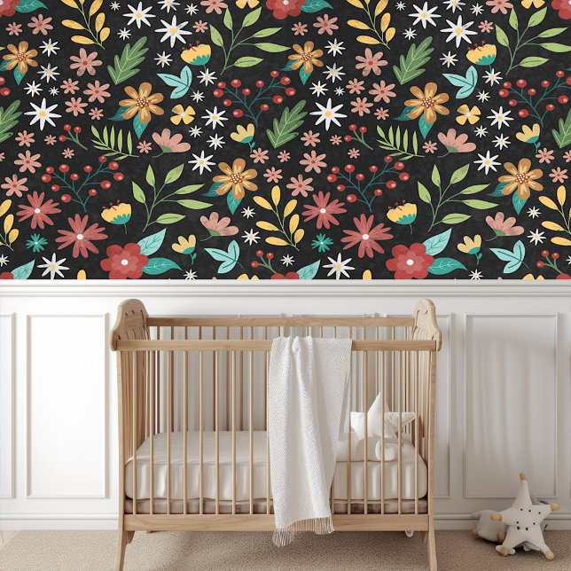 Hübsches botanisches Muster Tapete (Von Creator hochgeladen)