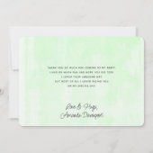 Hübsches braunes Pferd im Gras Vielen Dank Dankeskarte (Rückseite)