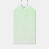 Hübsches braunes Pferd im Gras Vielen Dank Geschenkanhänger (Rückseite)