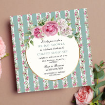 Hübsches Brautparty Blumengarten