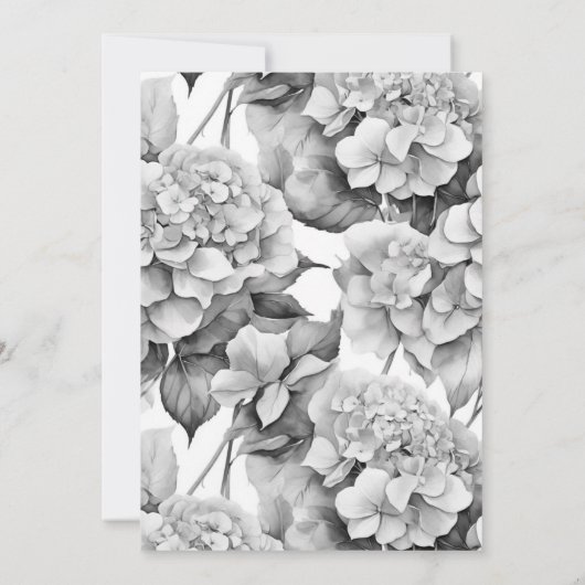 Hübsches Brautparty Einladung (Rückseite)