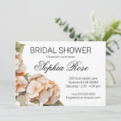 Hübsches Brautparty Einladung (Stehend Vorderseite)