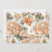 Hübsches Brautparty Einladung (Rückseite)