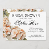 Hübsches Brautparty Einladung (Vorne/Hinten)