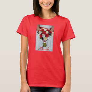 Hübsches Brautstrauß-Design T-Shirt