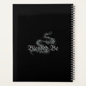 Hübsches Buch der Schatten, Rotzhexen, Schwarzes J Planer (Rückseite)