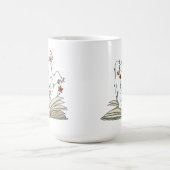 Hübsches Buch feine wilde Blume Geschenk für sie Kaffeetasse (Mittel)