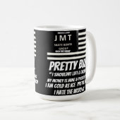 HÜBSCHES BUM. Mug Kaffeetasse (VorderseiteRechts)