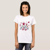 Hübsches Bündel Blumen T-Shirt (Vorne ganz)