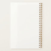 Hübsches Butterfly-Logo Planer (Rückseite)