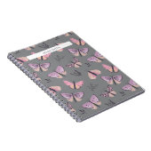 Hübsches Butterfly-Print-Notebook Notizblock (Rechte Seite)
