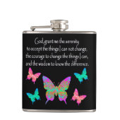 HÜBSCHES BUTTERFLY SERENITY PRAYER-DESIGN FLACHMANN (Vorderseite)
