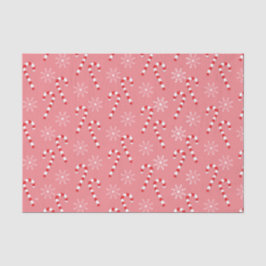 Hübsches Candy Cane Muster rosa Tissue Seidenpapier