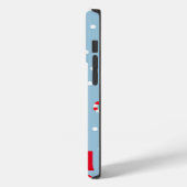 Hübsches Candy-Muster Weihnachten Case-Mate iPhone Hülle (Rückseite / Links)