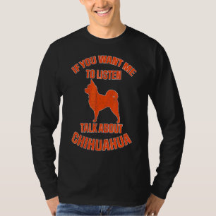 Hübsches Chihuahua Liebe Sprichwort über Chihuah T-Shirt