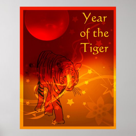 Hübsches chinesisches New Year Poster (Vorne)