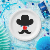 Hübsches Clowngesicht Pappteller (Party)