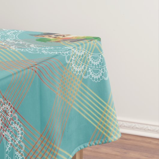 Hübsches Corgi. Tischdecke (Beispiel)