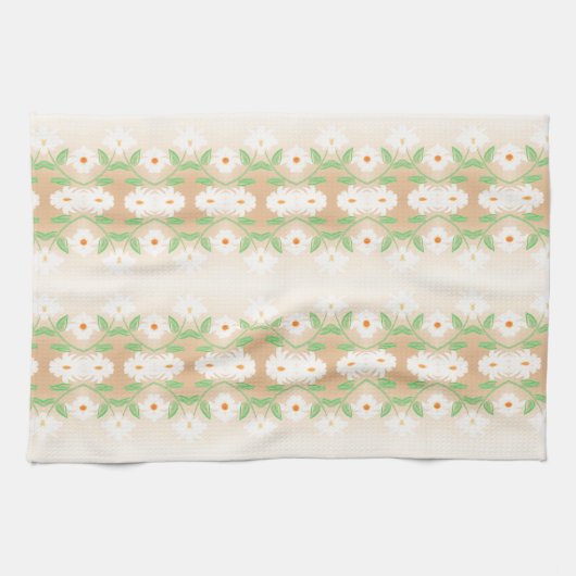 Hübsches Daisy Print Teetuch Geschirrtuch (Horizontal)