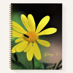 Hübsches Daisy Spiral Notebook Notizblock