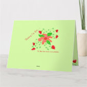 Hübsches Denken Karte (Rückseite)