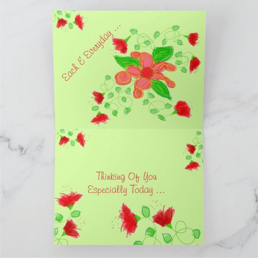 Hübsches Denken Karte (Innenseite)