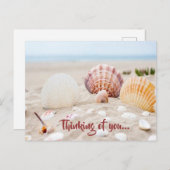 Hübsches Denken Sie an Ihre Postkarte (Vorne/Hinten)