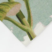 Hübsches Design im Muster Damask Fleecedecke (Ecke)