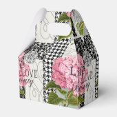 Hübsches Design im Muster Damask Geschenkschachtel (Rückseite)