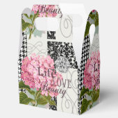 Hübsches Design im Muster Damask Geschenkschachtel (Geöffnet)