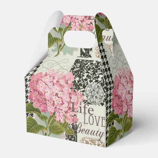 Hübsches Design im Muster Damask Geschenkschachtel (Vorderseite)