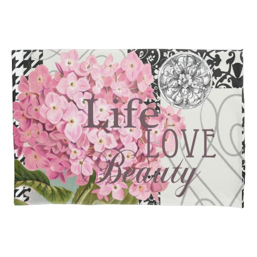 Hübsches Design im Muster Damask Kissenbezug (Vorderseite)