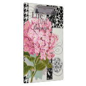 Hübsches Design im Muster Damask Klemmbrett (Rechts)