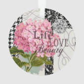 Hübsches Design im Muster Damask Ornament (Rückseite)