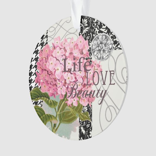 Hübsches Design im Muster Damask Ornament (Vorderseite)