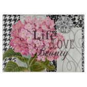 Hübsches Design im Muster Damask Schneidebrett (Vorderseite)