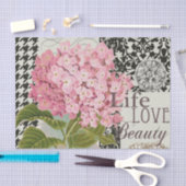 Hübsches Design im Muster Damask Seidenpapier (Handwerk)