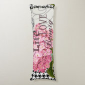 Hübsches Design im Muster Damask Seitenschläferkissen (Vorderseite Vertikal)