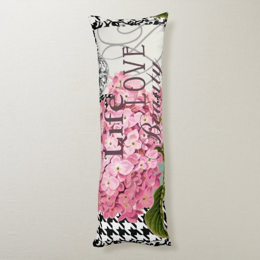 Hübsches Design im Muster Damask Seitenschläferkissen (Rückseite (Vertikal))