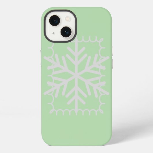 Hübsches Design iPhone Hülle (Rückseite)