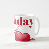 Hübsches Design Tasse – Perfektes Geschenk für Fre (VorderseiteRechts)