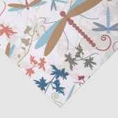 Hübsches Drachenmuster Seidenpapier (Detail)