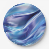 Hübsches Dreamy Blue Lila Brautparty Pappteller (Vorderseite)