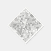 Hübsches Dreieck Muster II + Ihre Ideen Serviette (Ecke)