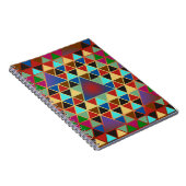 Hübsches Dreieck Muster III + Ihre Ideen Notizblock (Rechte Seite)